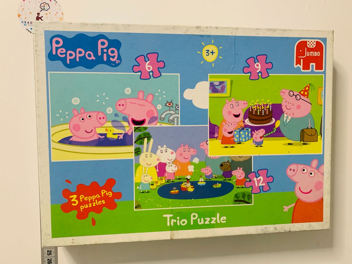 Peppa Pig Trio Puzzle ReadingCorner Ro