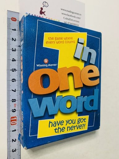 In one word BOARD GAME • ReadingCorner.ro